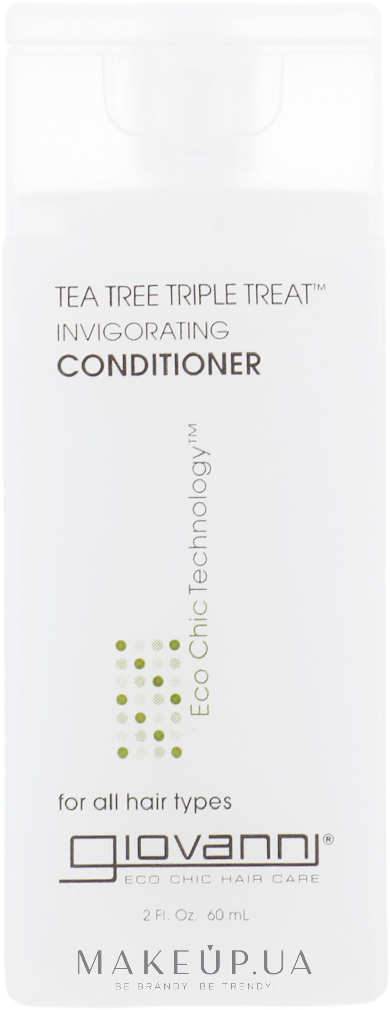 Тонізуючий кондиціонер - Giovanni Eco Chic Hair Care Tea Tree Triple Conditioner — фото 60ml