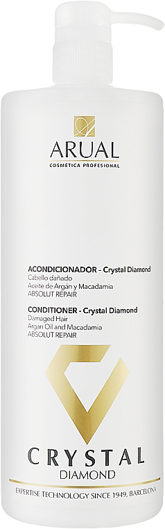 Відновлювальний кондиціонер для пошкодженого волосся - Arual Crystal Diamond Conditioner — фото N3