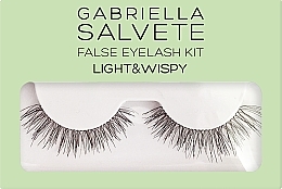 Накладные ресницы - Gabriella Salvete False Eyelash Kit Light & Wispy — фото N1