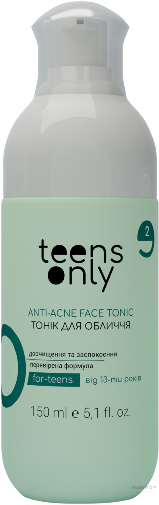 Тоник для лица 13+ лет - Teens Only For-Teens Anti-Acne Face Tonic — фото 150ml