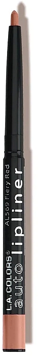Автоматичний двосторонній олівець для губ - L.A. Colors Auto Lipliner Pencil — фото N1
