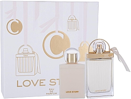 Парфумерія, косметика Chloé Love Story - Набір (edp/75ml + b/lot/100ml)