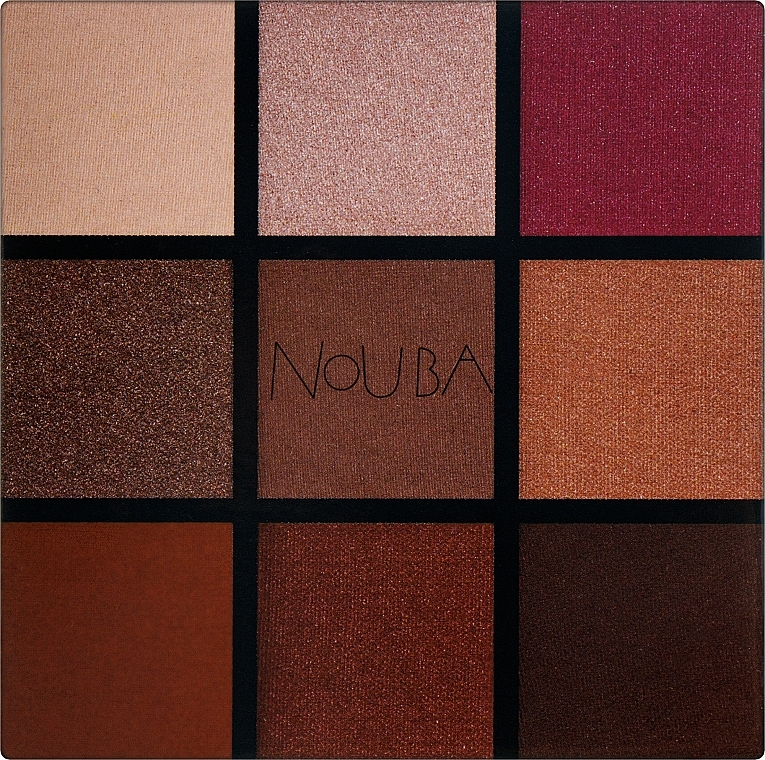 Палетка теней для век - NoUBA Eyeshadow Palette — фото N2