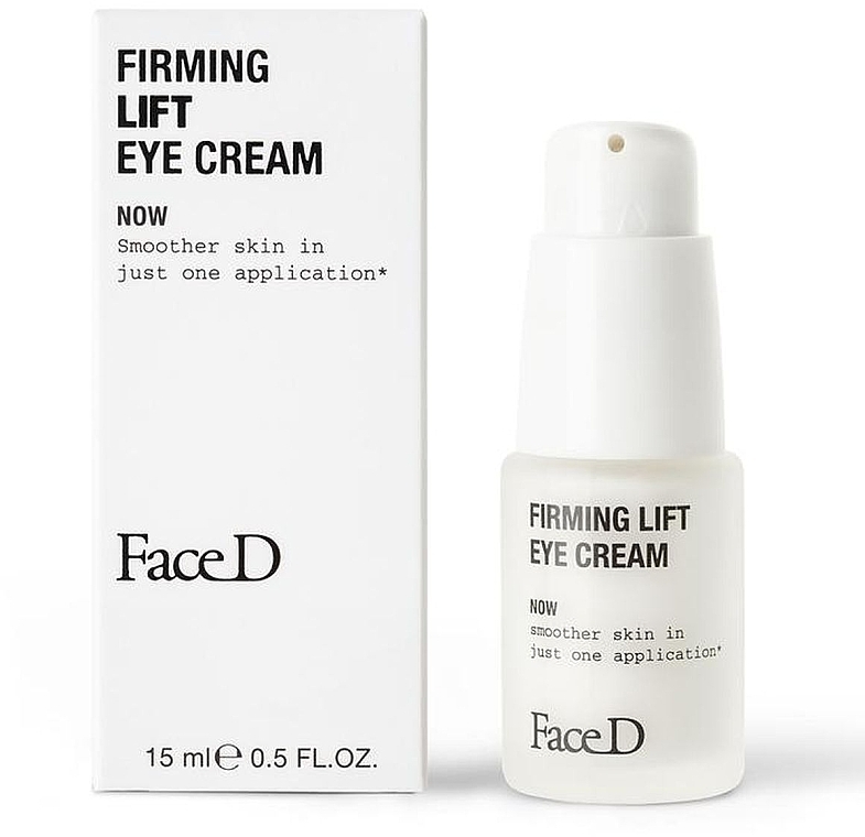 Підтягувальний крем для повік - FaceD Firming Lift Eye Cream — фото N1