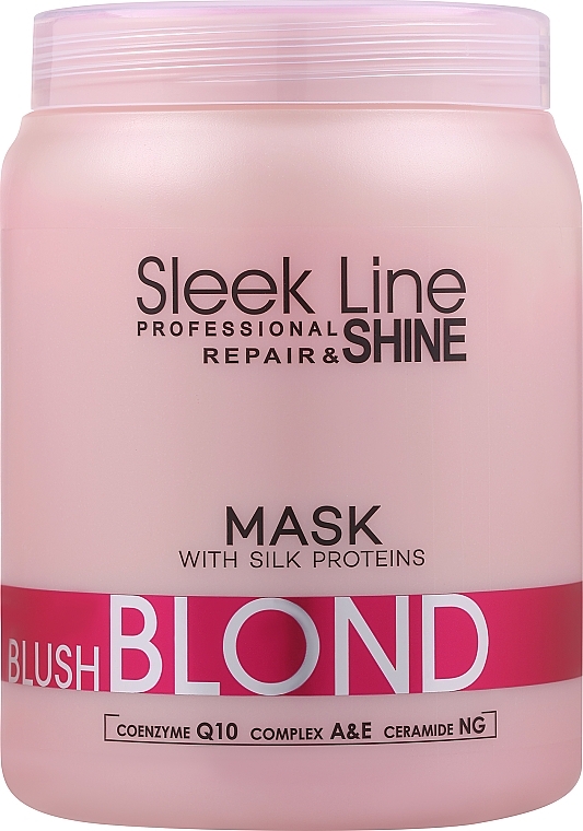 Маска для волос - Stapiz Sleek Line Blush Blond Mask — фото N3