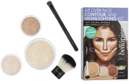 Духи, Парфюмерия, косметика Набор для моделирования лица "Fair" - Bellapierre All Over Face Contour and Highlighting Kit "Fair"