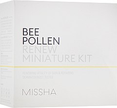 Духи, Парфюмерия, косметика Набор - Missha Bee Pollen Renew Miniature 2 Kit (serum/10ml + f/cream/10ml)