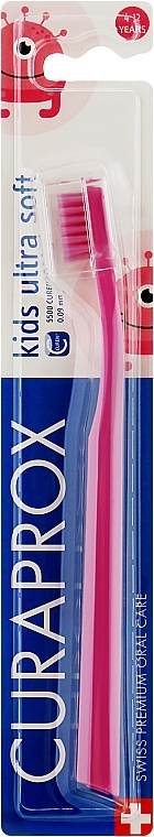 Зубна щітка дитяча "CS Kids Ultra Soft", рожева - Curaprox