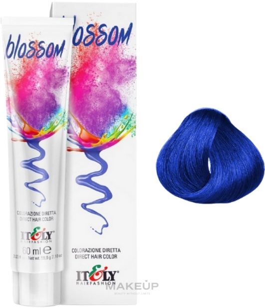 Полуперманентный прямой пигмент для волос - Itely Hairfashion Blossom — фото Blue Lagoon