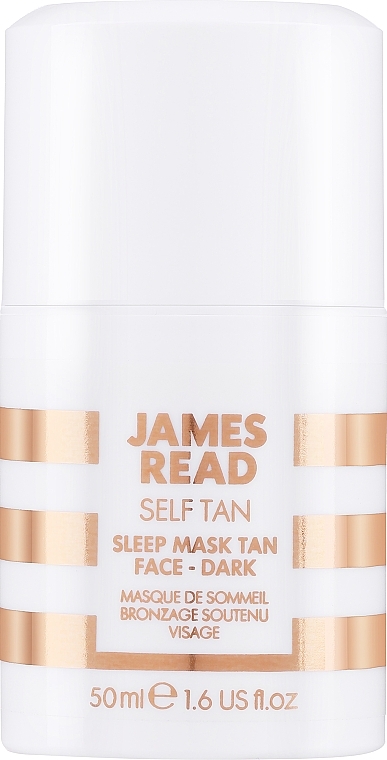 Нічна маска для обличчя "Догляд і засмага" - James Read Sleep Mask Go Darker Face Overnight Tan
