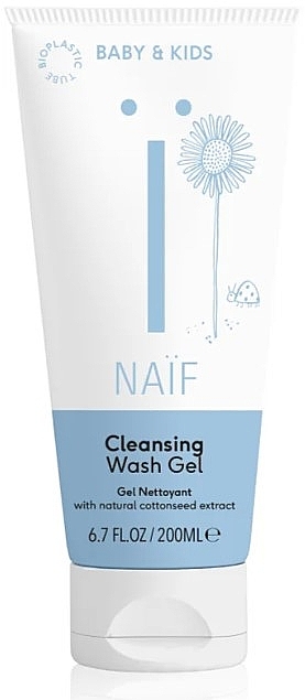 Гель для тела - Naif Baby & Kids Cleansing Wash Gel — фото N1