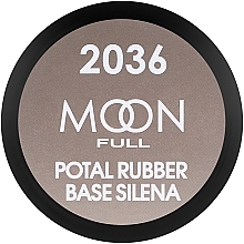База для гель-лака - Moon Full Silena Rubber Basa — фото N1