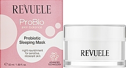 Маска для лица с пробиотиками - Revuele Probio Skin Balance Probiotic Sleeping Mask — фото N2