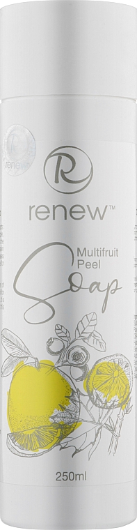 Мультифруктовое отшелушивающее мыло для лица - Renew Multifruit Peel Soap 
