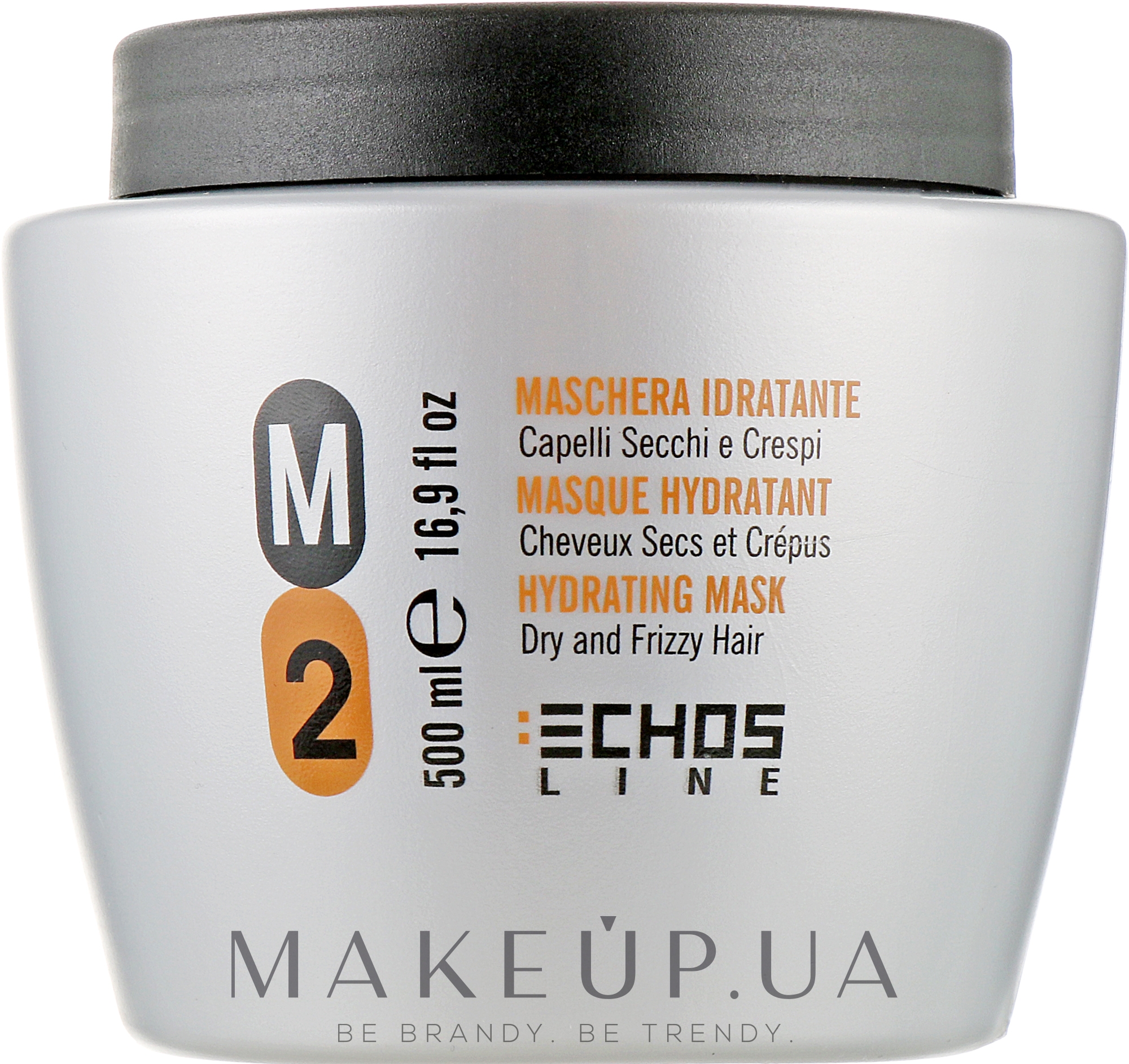 Маска для сухого і неслухняного волосся - Echosline M2 Hydrating Mask — фото 500ml
