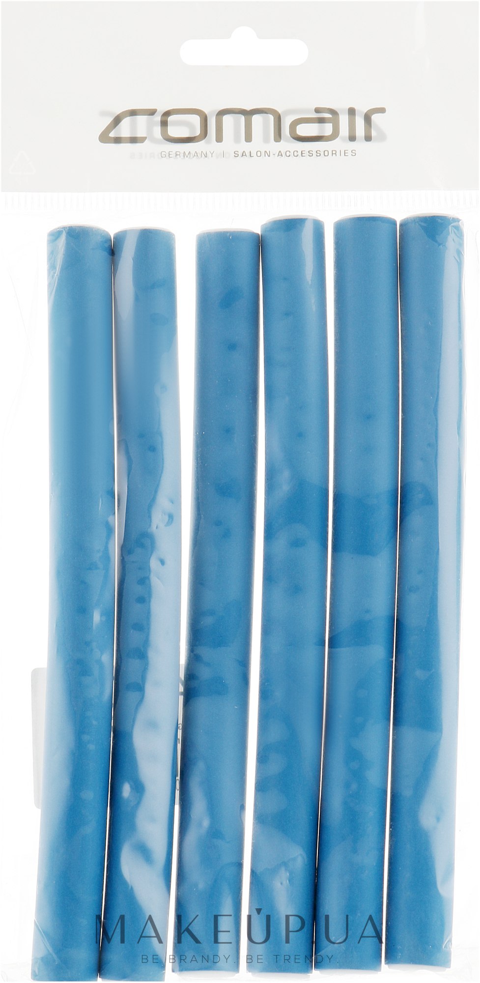 Бигуди "Flex" синие 170mm, d14 - Comair — фото 6шт