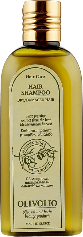 Шампунь для поврежденных и сухих волос - Olivolio Mild Daily Care Shampoo Dry And Damaged Hair