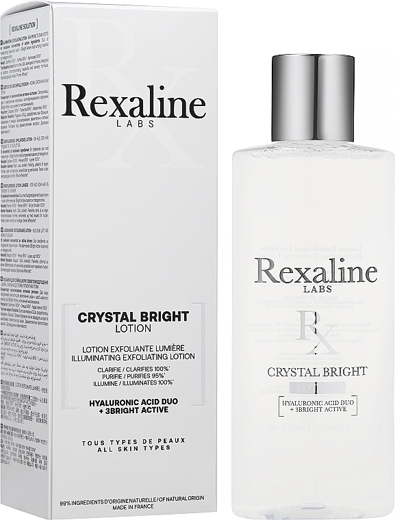 Отшелушивающий лосьон для лица - Rexaline Crystal Bright Lotion — фото N2
