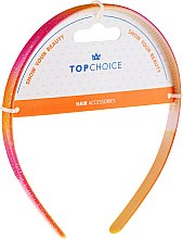 Обруч для волосся, 27901, рожево-оранжевий - Top Choice — фото N1