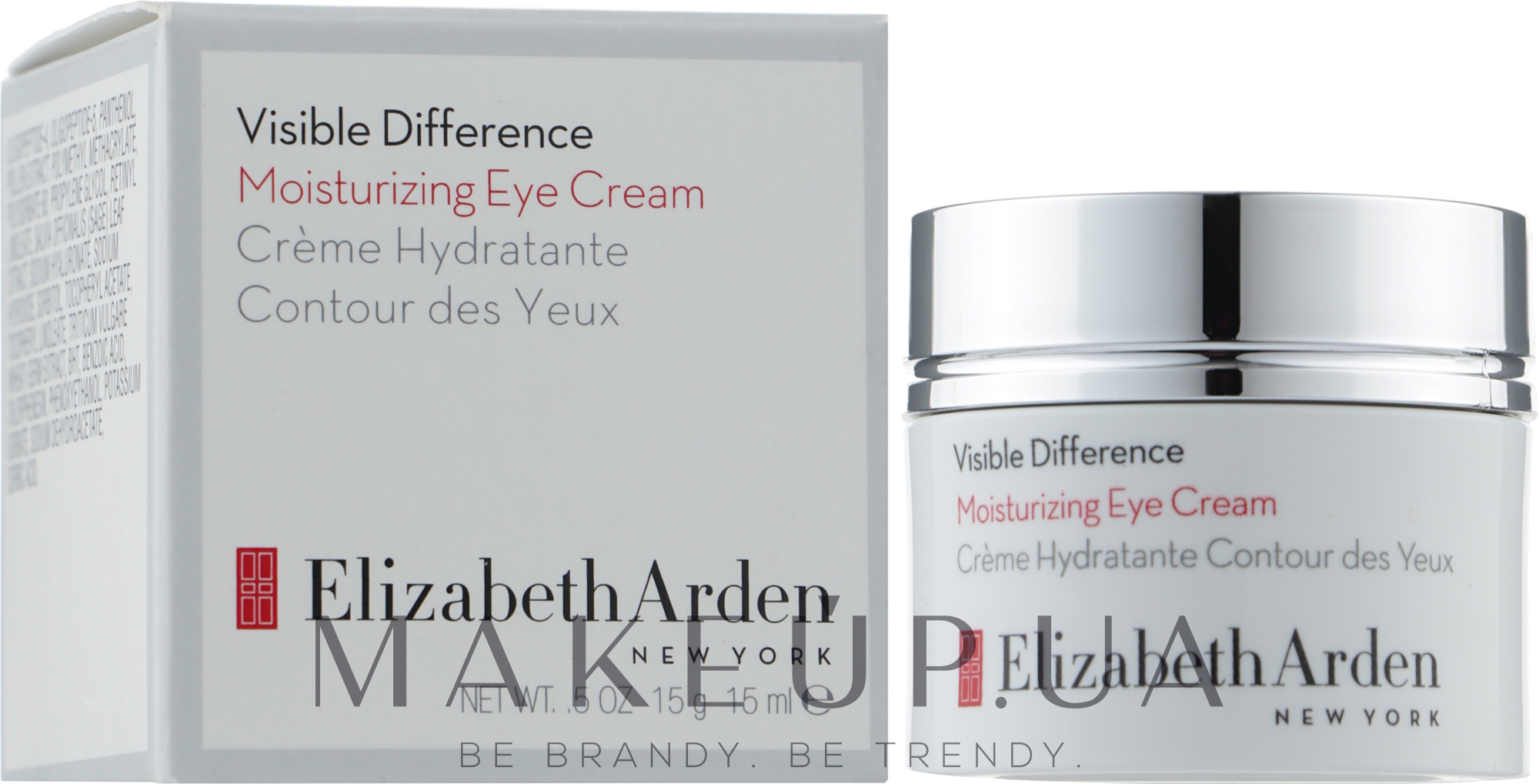 Зволожуючий крем для контуру очей - Elizabeth Arden Visible Difference Moisturizing Eye Cream — фото 15ml