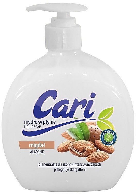 Жидкое мыло "Миндаль" - Cari Almond Liquid Soap — фото N1