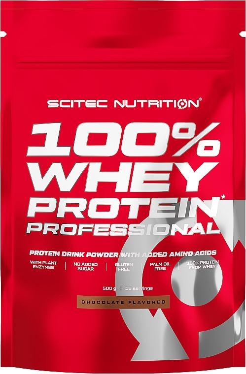 Протеин сывороточный "Шоколад" - Scitec Nutrition 100% Whey Protein Professional Chocolate — фото N2