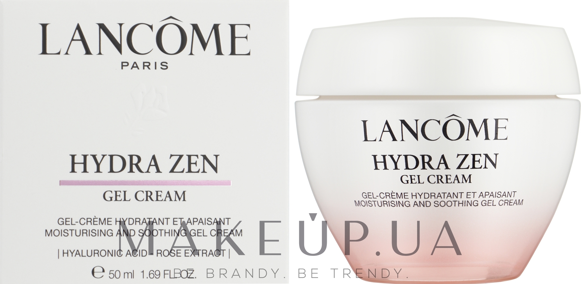 Заспокійливий та зволожуючий крем для обличчя - Lancome Hydra Zen Anti-Stress Moisturising Cream-Gel  — фото 50ml