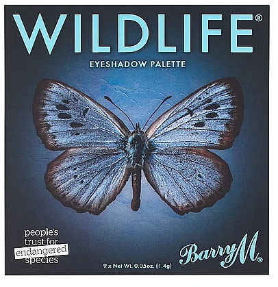 Палетка тіней для повік - Barry M Cosmetics Wildlife Butterfly WLEP6 Eyeshadow Charity Palette