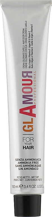 Безаміачна крем-фарба для волосся - Erreelle Italia Glamour Professional Ammonia Free — фото N2