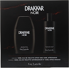 Духи, Парфюмерия, косметика Guy Laroche Drakkar Noir - Набор (edt/100ml + a/sh/lot/100ml)