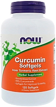 Натуральная добавка Куркумин, 120 желатиновых капсул - Now Foods Curcumin — фото N1