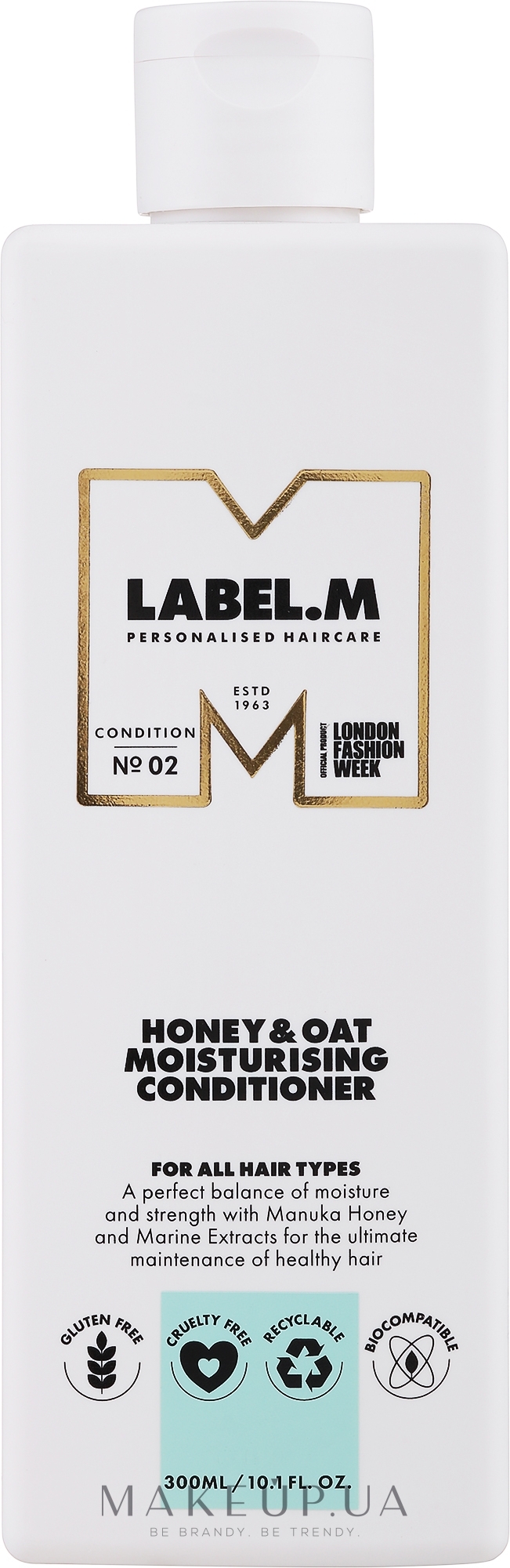 Кондиціонер поживний - Label.m Honey & Conditioner Oat — фото 300ml