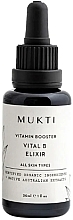 Вітамінний бустер для обличчя "Vital B" - Mukti Organics Vitamin Booster Elixir — фото N1