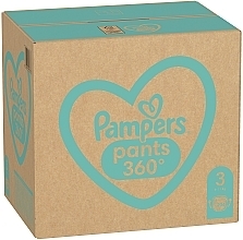 Підгузки-трусики Pants, розмір 3, 6-11 кг, 204 шт. - Pampers — фото N3