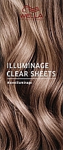 Духи, Парфюмерия, косметика Листы для окрашивания и мелирования, прозрачные - Wella Professionals Illuminage Clear Sheets