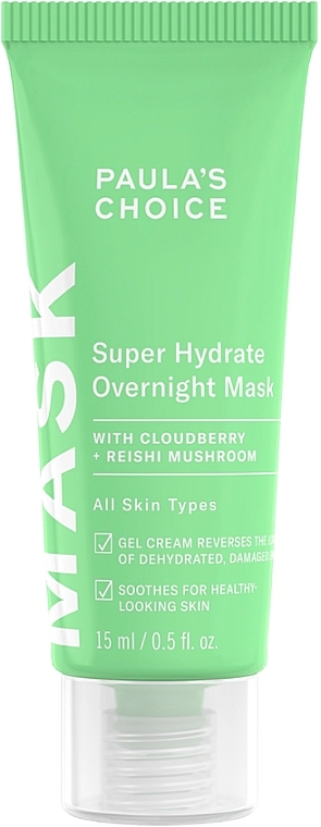 Ночная увлажняющая маска для лица - Paula's Choice Super Hydrate Overnight Mask Travel Size — фото N1