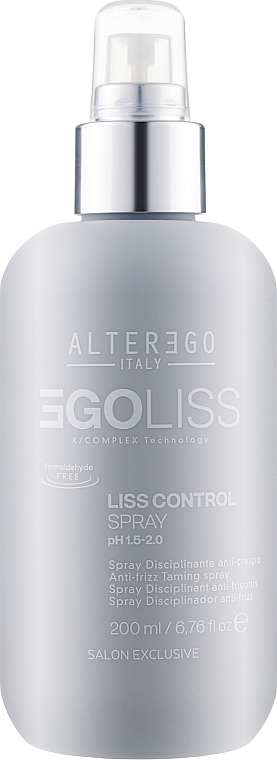 Разглаживающий защитный термоактивный спрей - Alter Ego Egoliss Liss Control Spray — фото N4
