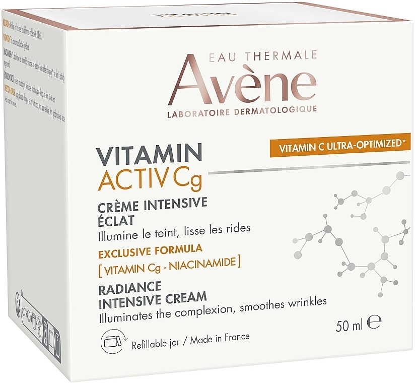 Интенсивный крем для лица - Avene Eau Thermale Vitamin Activ Cg Radiance Intensive Cream — фото N3