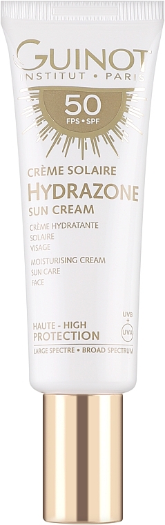 Зволожувальний сонцезахисний крем для обличчя - Guinot Sun Cream Moisturizing Cream SPF 50 — фото N1