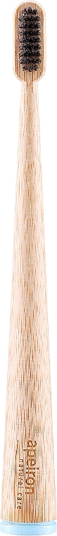 Бамбукова зубна щітка, блакитна - Apeiron — фото N1