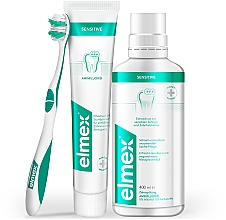 Мягкая зубная щетка, зеленая - Elmex Sensitive Toothbrush Extra Soft — фото N11