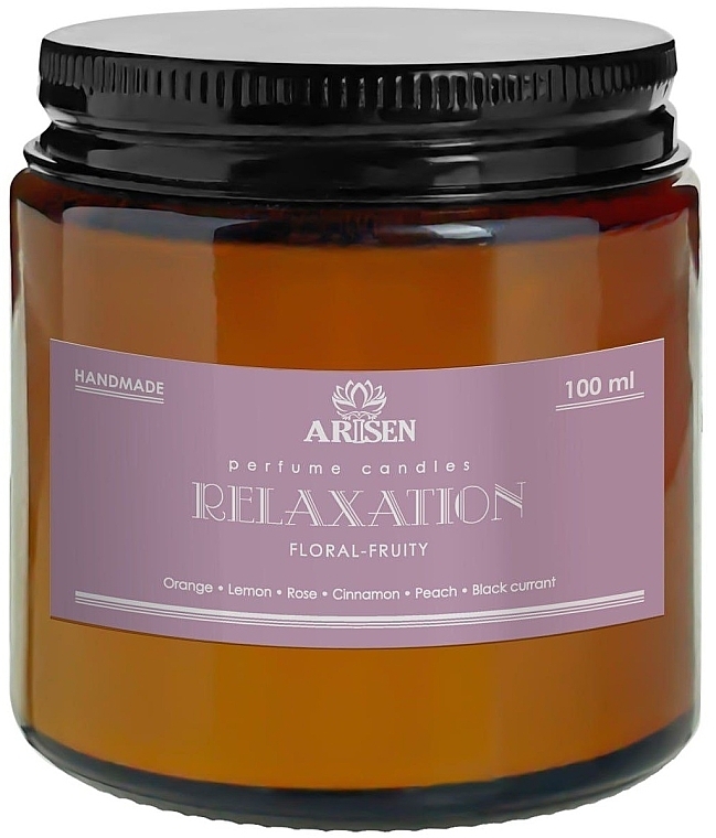 Свеча парфюмированная "Relaxation" - Arisen Candle Parfum — фото N1