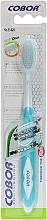 Зубна щітка, Е-626, блакитна - Cobor Soft Deep Clean — фото N1