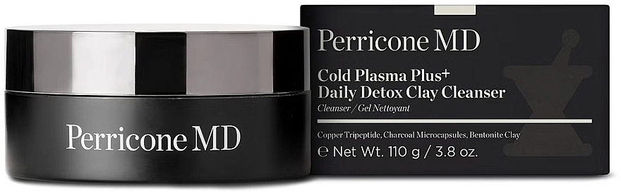 Очищающая глина для лица - Perricone MD Cold Plasma Plus+ Daily Detox Clay Cleanser — фото N2