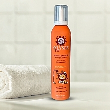 Детская крем-пенка для купания 3 в 1 "Peach & Apricot" - O'lysee Whipped Shower Foam — фото N2