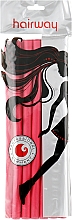 Духи, Парфюмерия, косметика Гибкие бигуди длина 250мм d13, красные - Hairway Flex-Curler Flex Roller 25cm Red