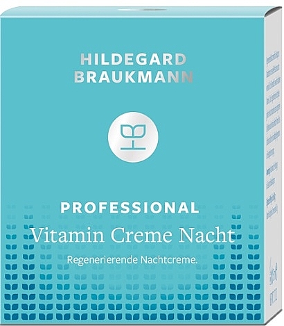 Нічний вітамінний крем для обличчя - Hildegard Braukmann Professional Vitamin Cream Night — фото N2