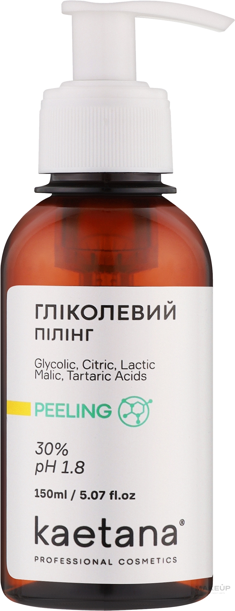 Гліколевий пілінг - Kaetana Peeling — фото 150ml