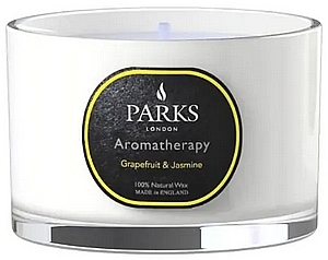 Ароматическая свеча - Parks London Aromatherapy Grapefruit & Jasmine Candle  — фото N1