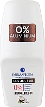 Шариковый дезодорант "Кокосовое масло" - Dermaflora Natural Roll-on Coconut Oil — фото N1